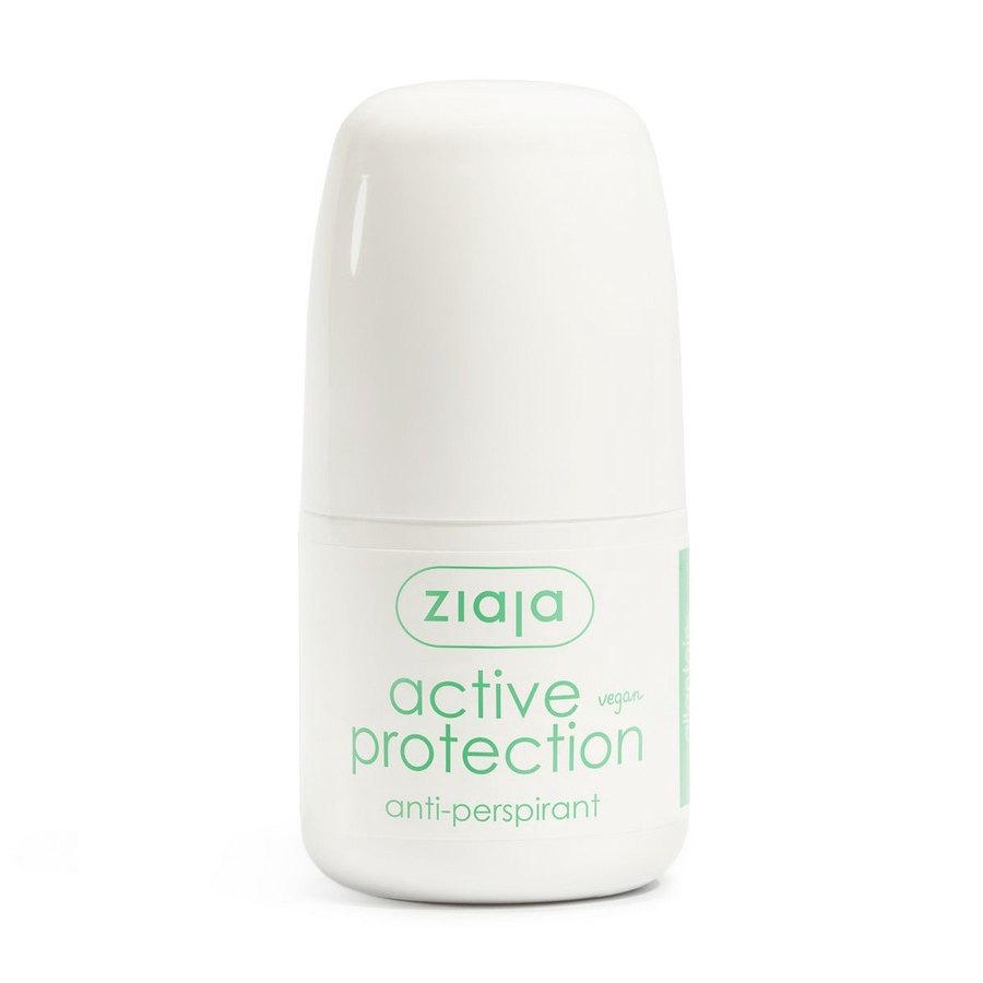 Кульковий дезодорант-антиперспірант Ziaja Active protection жіночий, 60 мл